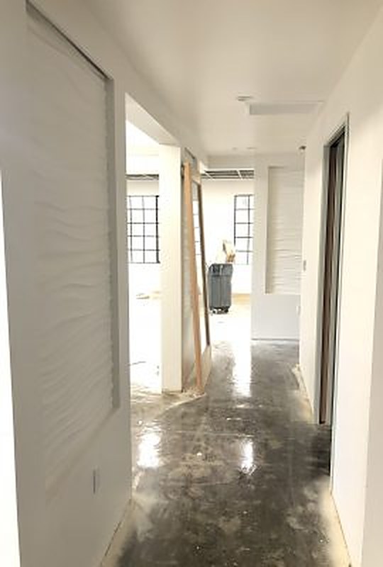 Espacio entregado, listo para el inquilino